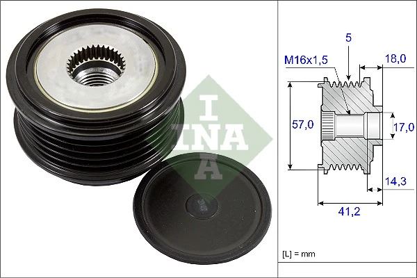 Fulie alternator