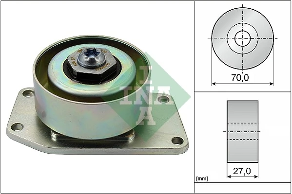 Rola intinzator,curea transmisie