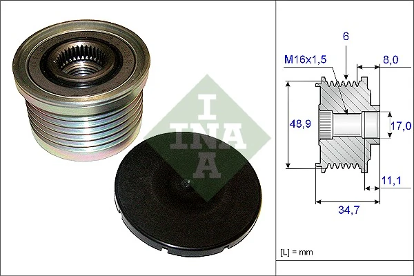 Fulie alternator