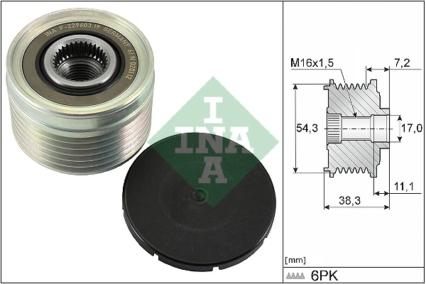 Fulie alternator