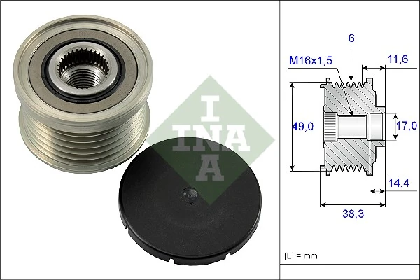 Fulie alternator