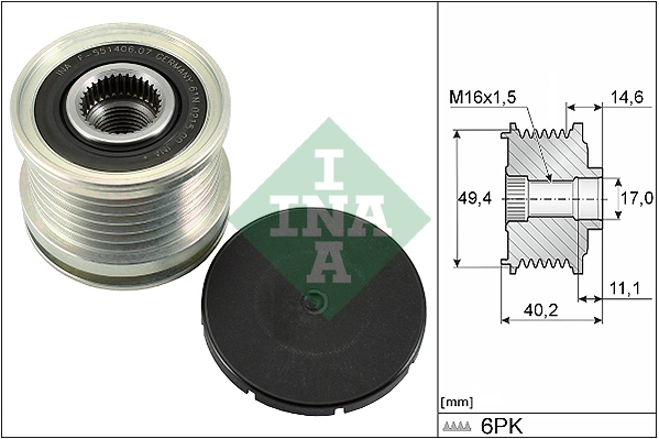 Fulie alternator