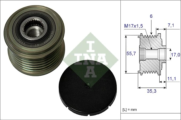 Fulie alternator