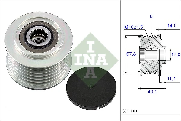 Fulie alternator