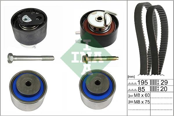 Set distributie curea