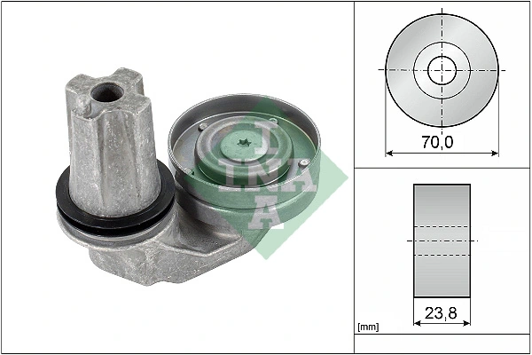 Intinzator curea distributie