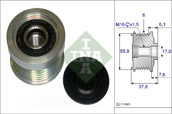 Fulie alternator