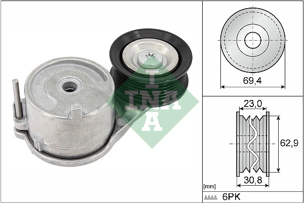 Intinzator curea, curea distributie