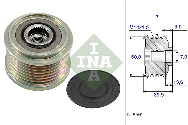Fulie alternator