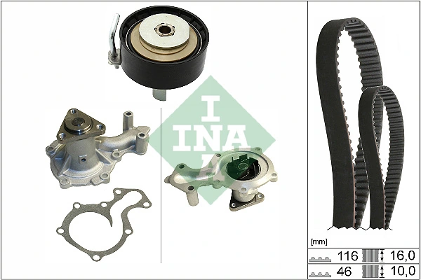 Set pompa apa + curea dintata