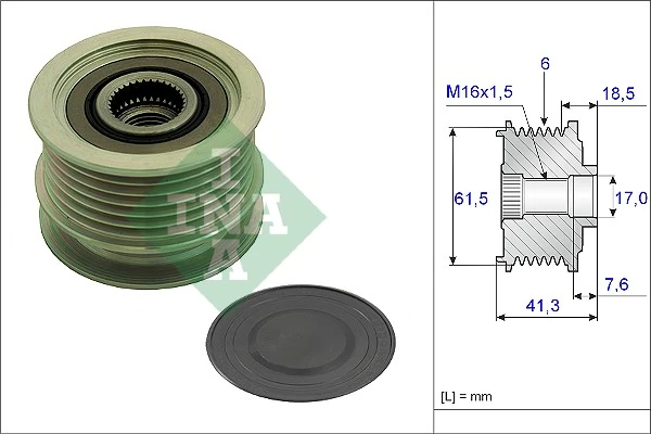 Fulie alternator
