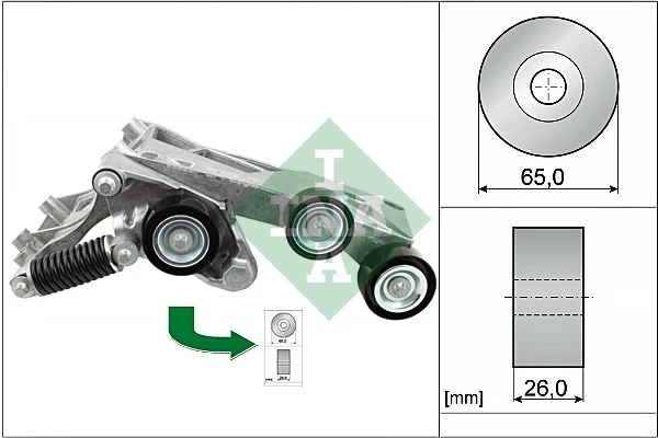 Intinzator curea distributie