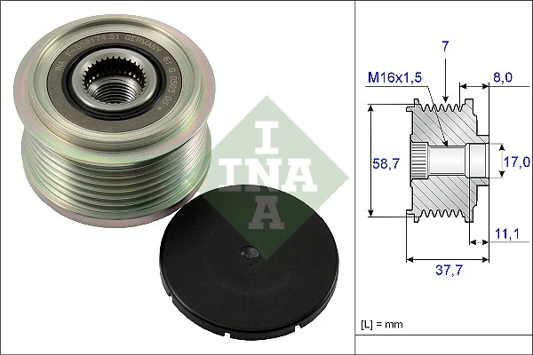 Fulie alternator