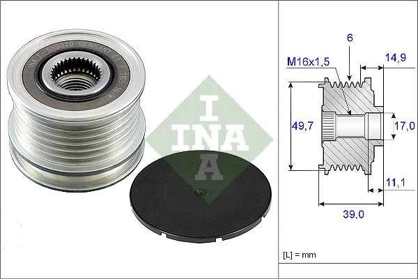 Fulie alternator
