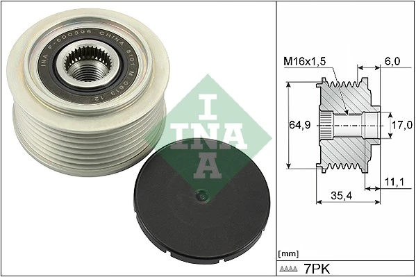 Fulie alternator