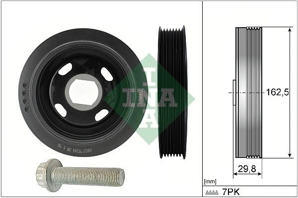 Set fulie arbore cotit
