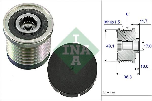 Fulie alternator