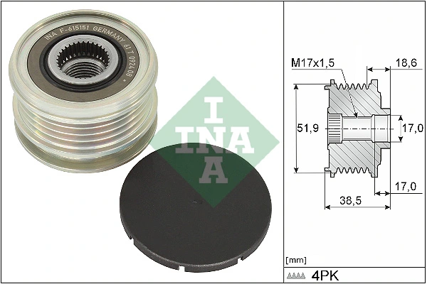 Fulie alternator