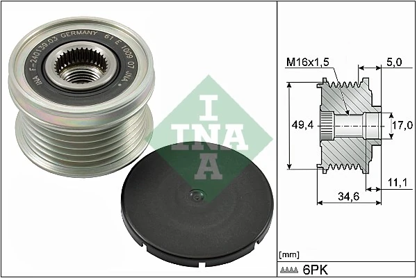 Fulie alternator