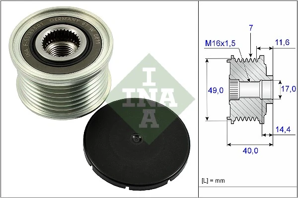 Fulie alternator