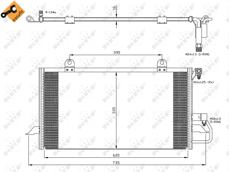 Radiator climatizare