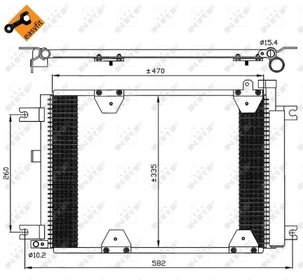 Radiator climatizare