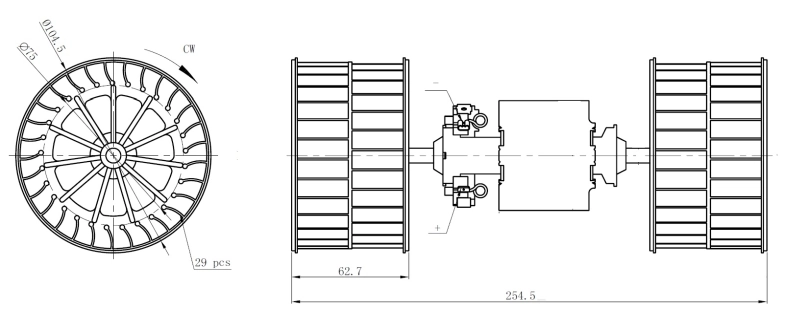 Ventilator habitaclu