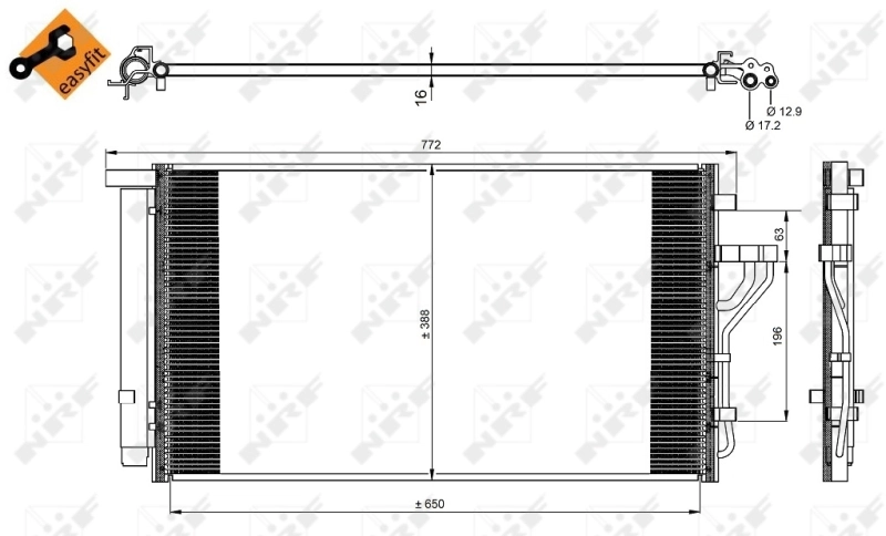 Radiator climatizare