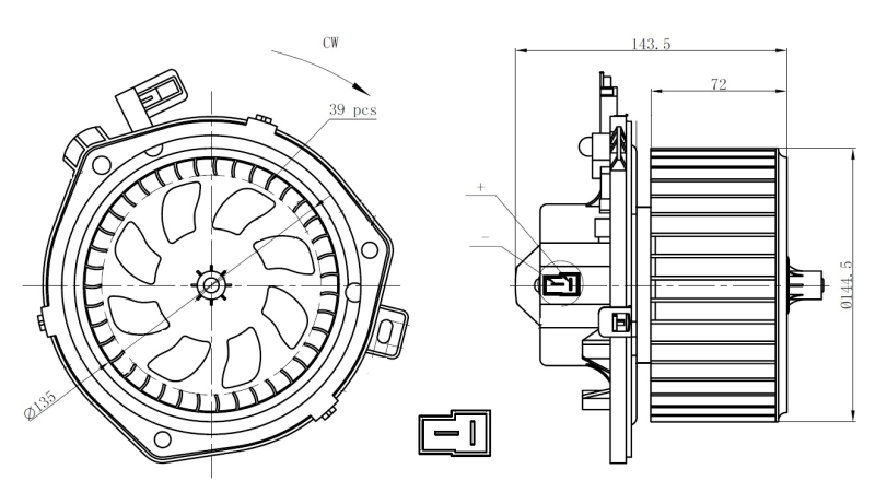 Ventilator habitaclu