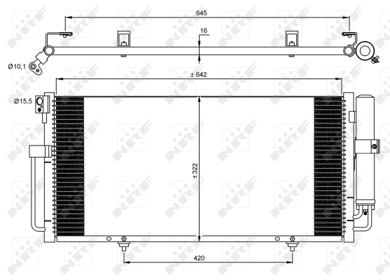 Radiator climatizare
