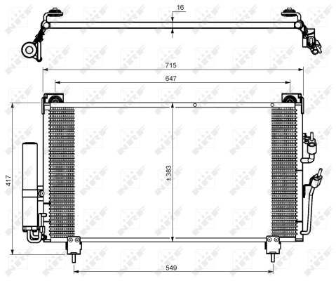 Radiator climatizare