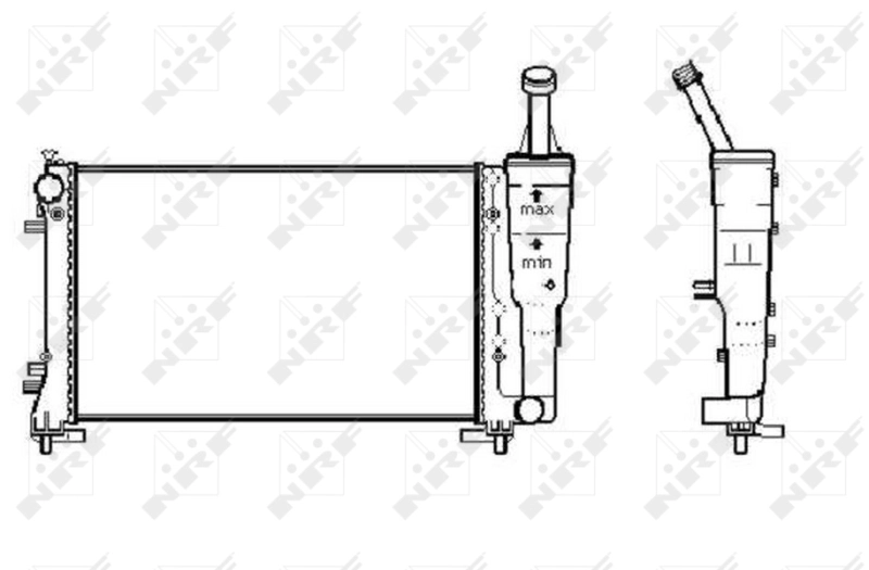 Radiator racire motor