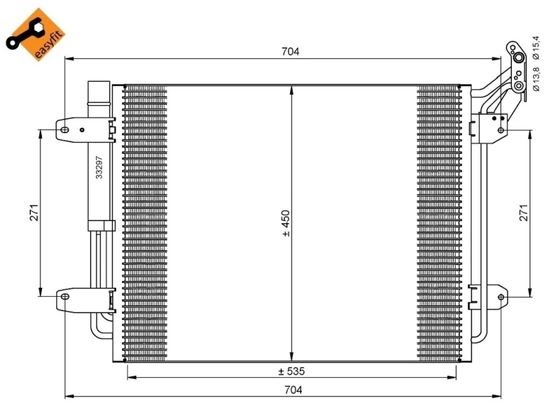 Radiator climatizare