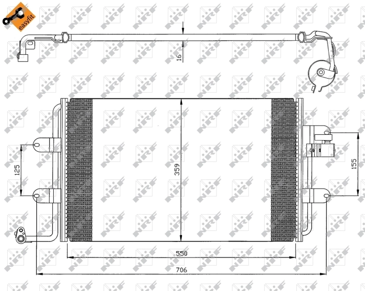 Radiator climatizare