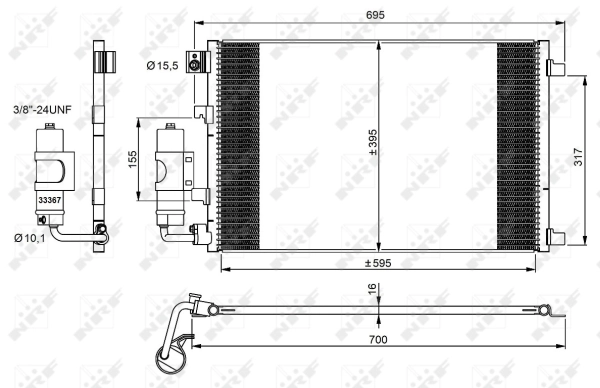 Radiator climatizare
