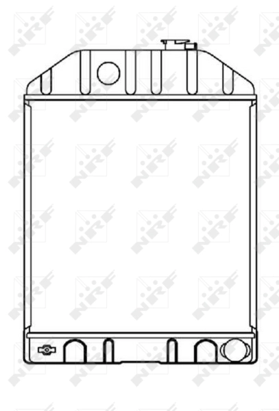 Radiator racire motor
