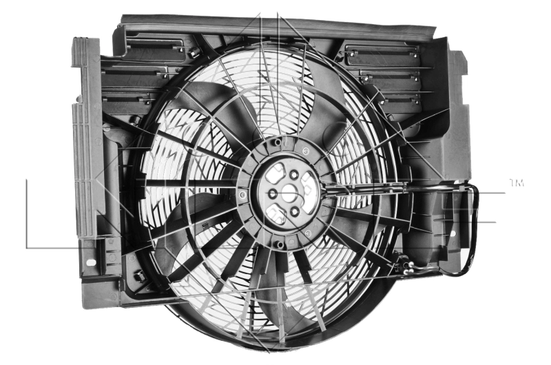Ventilator radiator racire