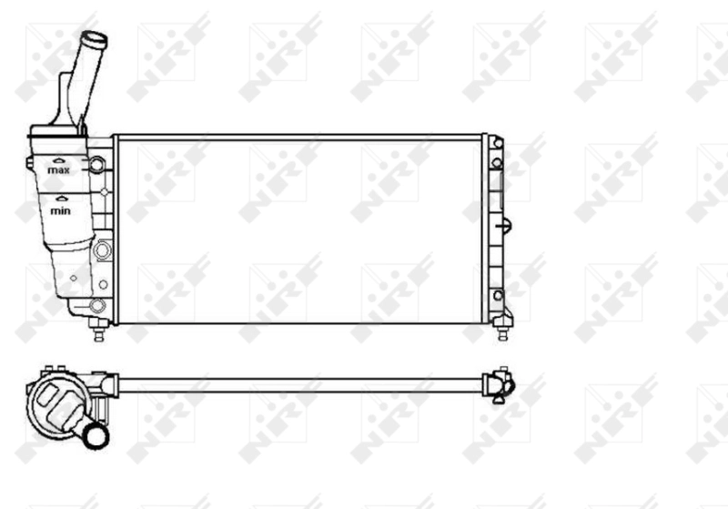 Radiator racire motor