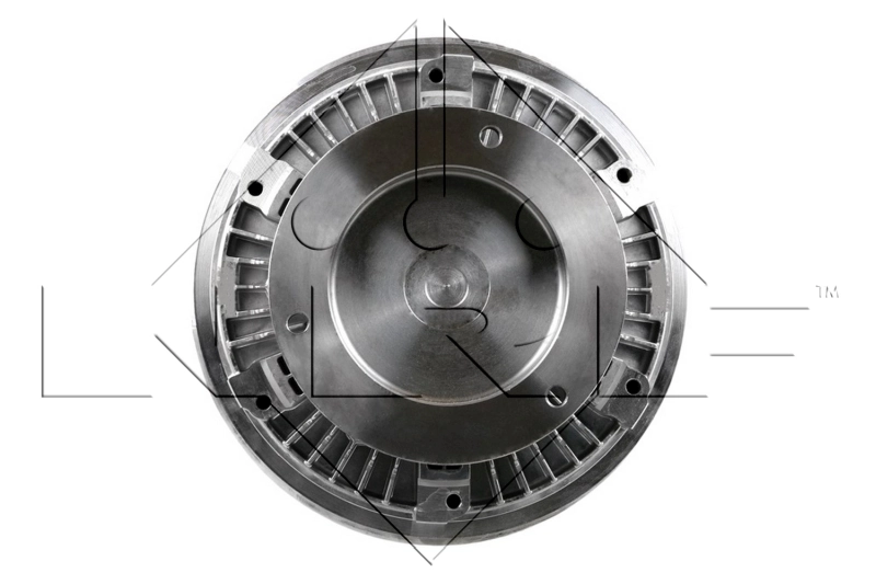 Cupla ventilator radiator