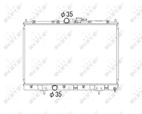 Radiator racire motor