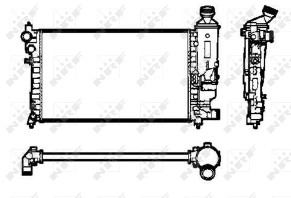 Radiator racire motor