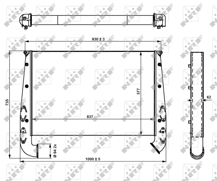 Intercooler, compresor