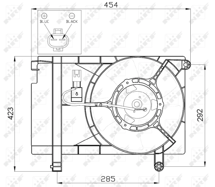 Ventilator radiator racire