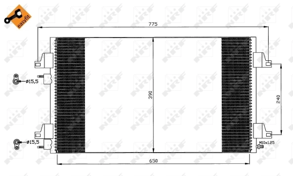 Radiator climatizare
