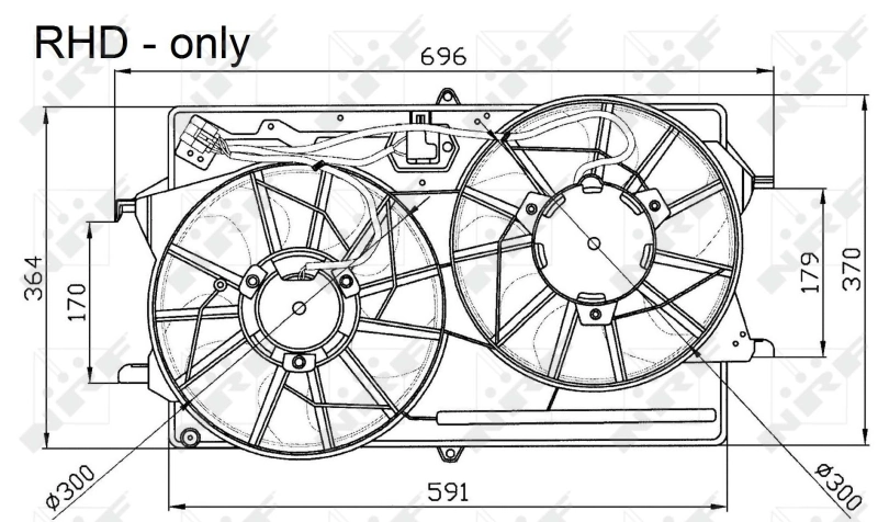 Ventilator radiator racire