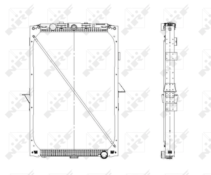 Radiator racire motor