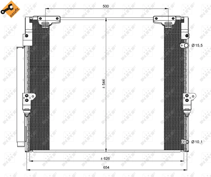 Radiator climatizare