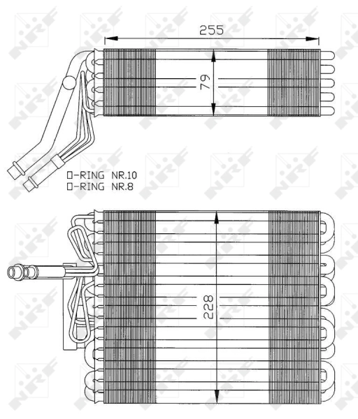 Evaporator aer conditionat