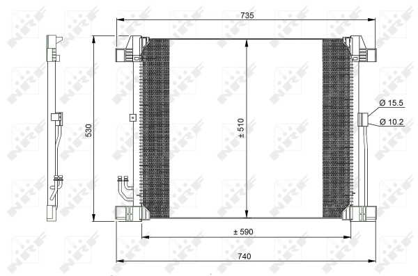 Radiator climatizare