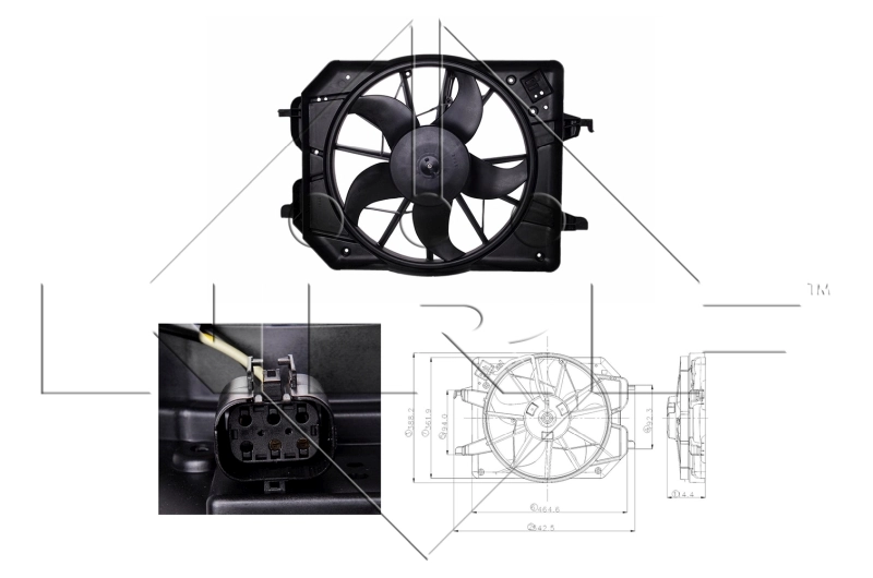 Ventilator radiator racire